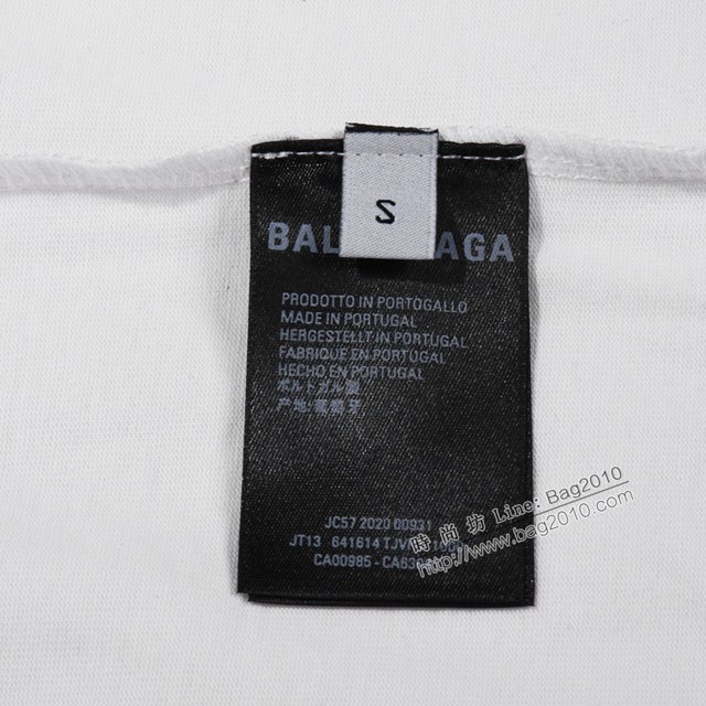 Balenciaga專櫃巴黎世家2023SS新款印花T恤 男女同款 tzy2939